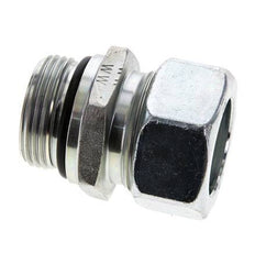 28L & UN 1-5/16''-12 Zink plated Steel Straight Cutting Fitting with Male Threads 160 bar ISO 8434-1