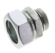 42L & UN 1-5/8''-12 Zink plated Steel Straight Cutting Fitting with Male Threads 160 bar ISO 8434-1