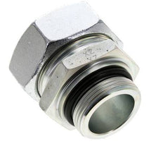 42L & UN 1-5/8''-12 Zink plated Steel Straight Cutting Fitting with Male Threads 160 bar ISO 8434-1