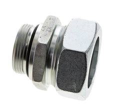 42L & UN 1-5/8''-12 Zink plated Steel Straight Cutting Fitting with Male Threads 160 bar ISO 8434-1