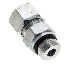 12S & UNF 3/4''-16 Zink plated Steel Straight Cutting Fitting with Male Threads 630 bar ISO 8434-1