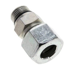 16S & UNF 3/4''-16 Zink plated Steel Straight Cutting Fitting with Male Threads 400 bar ISO 8434-1