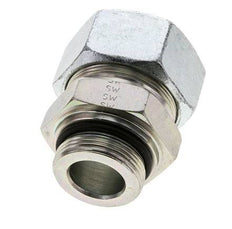 38S & UN 1-5/8''-12 Zink plated Steel Straight Cutting Fitting with Male Threads 315 bar ISO 8434-1