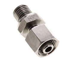 8L & M12x1.5 Stainless Steel Straight Swivel with Male Threads 315 bar FKM Adjustable ISO 8434-1