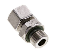 12L & M16x1.5 Stainless Steel Straight Swivel with Male Threads 315 bar FKM Adjustable ISO 8434-1