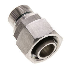 18L & M22x1.5 Stainless Steel Straight Swivel with Male Threads 315 bar FKM Adjustable ISO 8434-1