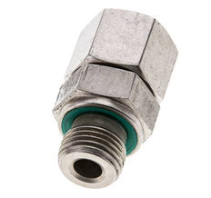 10S & M16x1.5 Stainless Steel Straight Swivel with Male Threads 630 bar FKM Adjustable ISO 8434-1