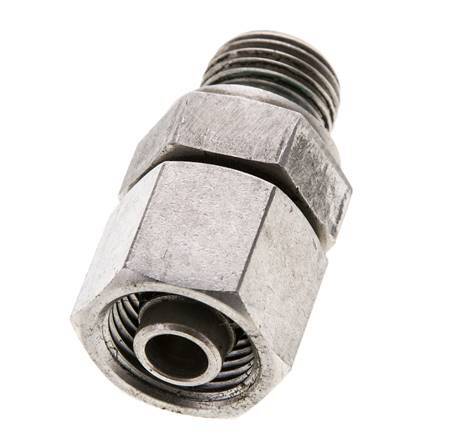 10S & M16x1.5 Stainless Steel Straight Swivel with Male Threads 630 bar FKM Adjustable ISO 8434-1