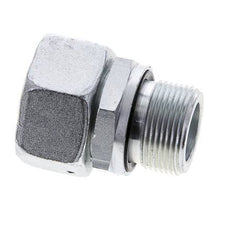 22L & M26x1.5 Zink plated Steel Straight Swivel with Male Threads 160 bar NBR O-ring Sealing Cone Adjustable ISO 8434-1