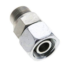 16S & M22x1.5 Zink plated Steel Straight Swivel with Male Threads 400 bar NBR O-ring Sealing Cone Adjustable ISO 8434-1