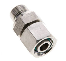 12L & M16x1.5 Stainless Steel Straight Swivel with Male Threads 315 bar FKM O-ring Sealing Cone Adjustable ISO 8434-1