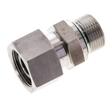 16S & M22x1.5 Stainless Steel Straight Swivel with Male Threads 400 bar FKM O-ring Sealing Cone Adjustable ISO 8434-1