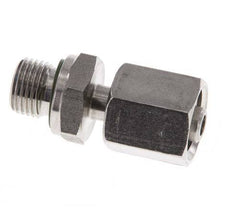 6L & G1/8'' Stainless Steel Straight Swivel with Male Threads 315 bar FKM Adjustable ISO 8434-1