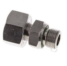 15L & G3/8'' Stainless Steel Straight Swivel with Male Threads 315 bar FKM Adjustable ISO 8434-1