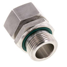 28L & G1'' Stainless Steel Straight Swivel with Male Threads 160 bar FKM Adjustable ISO 8434-1