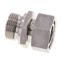 28L & G1'' Stainless Steel Straight Swivel with Male Threads 160 bar FKM Adjustable ISO 8434-1