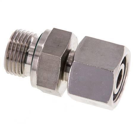 14S & G1/2'' Stainless Steel Straight Swivel with Male Threads 630 bar FKM Adjustable ISO 8434-1