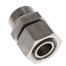 30S & G1-1/4'' Stainless Steel Straight Swivel with Male Threads 400 bar FKM Adjustable ISO 8434-1