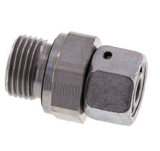 12L & G1/2'' Zink plated Steel Straight Swivel with Male Threads 315 bar NBR O-ring Sealing Cone Adjustable ISO 8434-1