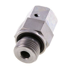 12S & G1/2'' Zink plated Steel Straight Swivel with Male Threads 630 bar NBR O-ring Sealing Cone Adjustable ISO 8434-1