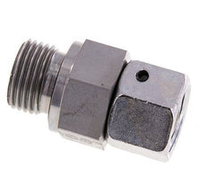 12S & G1/2'' Zink plated Steel Straight Swivel with Male Threads 630 bar NBR O-ring Sealing Cone Adjustable ISO 8434-1