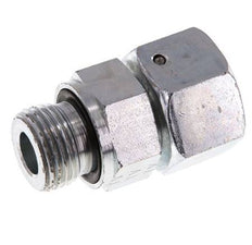 16S & G1/2'' Zink plated Steel Straight Swivel with Male Threads 400 bar NBR O-ring Sealing Cone Adjustable ISO 8434-1