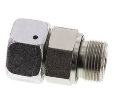 20S & G3/4'' Zink plated Steel Straight Swivel with Male Threads 400 bar NBR O-ring Sealing Cone Adjustable ISO 8434-1
