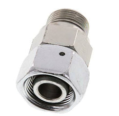 20S & G3/4'' Zink plated Steel Straight Swivel with Male Threads 400 bar NBR O-ring Sealing Cone Adjustable ISO 8434-1