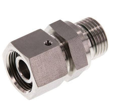 15L & G1/2'' Stainless Steel Straight Swivel with Male Threads 315 bar FKM O-ring Sealing Cone Adjustable ISO 8434-1