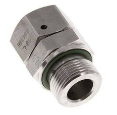 18L & G3/4'' Stainless Steel Straight Swivel with Male Threads 315 bar FKM O-ring Sealing Cone Adjustable ISO 8434-1