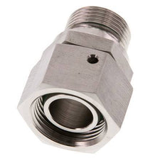 22L & G3/4'' Stainless Steel Straight Swivel with Male Threads 160 bar FKM O-ring Sealing Cone Adjustable ISO 8434-1