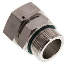 42L & G1-1/2'' Stainless Steel Straight Swivel with Male Threads 160 bar FKM O-ring Sealing Cone Adjustable ISO 8434-1