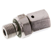 6S & G1/4'' Stainless Steel Straight Swivel with Male Threads 630 bar FKM O-ring Sealing Cone Adjustable ISO 8434-1