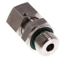 14S & G1/2'' Stainless Steel Straight Swivel with Male Threads 630 bar FKM O-ring Sealing Cone Adjustable ISO 8434-1