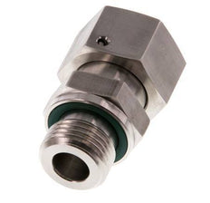 20S & G3/4'' Stainless Steel Straight Swivel with Male Threads 400 bar FKM O-ring Sealing Cone Adjustable ISO 8434-1