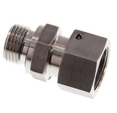 20S & G3/4'' Stainless Steel Straight Swivel with Male Threads 400 bar FKM O-ring Sealing Cone Adjustable ISO 8434-1