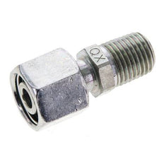 10L & 1/4'' NPT Zink plated Steel Straight Swivel with Male Threads 315 bar Adjustable ISO 8434-1