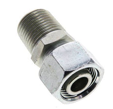 15L & 1/2'' NPT Zink plated Steel Straight Swivel with Male Threads 315 bar Adjustable ISO 8434-1