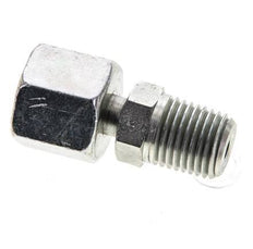 8S & 1/4'' NPT Zink plated Steel Straight Swivel with Male Threads 630 bar Adjustable ISO 8434-1