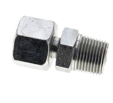 10S & 3/8'' NPT Zink plated Steel Straight Swivel with Male Threads 630 bar Adjustable ISO 8434-1