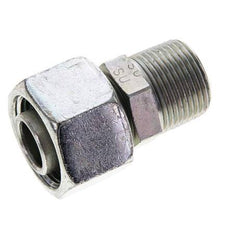 20S & 3/4'' NPT Zink plated Steel Straight Swivel with Male Threads 400 bar Adjustable ISO 8434-1