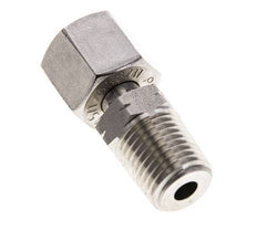 8L & 1/4'' NPT Stainless Steel Straight Swivel with Male Threads 315 bar Adjustable ISO 8434-1