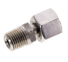 10L & 1/4'' NPT Stainless Steel Straight Swivel with Male Threads 315 bar Adjustable ISO 8434-1