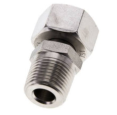15L & 1/2'' NPT Stainless Steel Straight Swivel with Male Threads 315 bar Adjustable ISO 8434-1