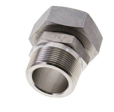42L & 1-1/2'' NPT Stainless Steel Straight Swivel with Male Threads 160 bar Adjustable ISO 8434-1