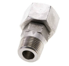 16S & 1/2'' NPT Stainless Steel Straight Swivel with Male Threads 400 bar Adjustable ISO 8434-1