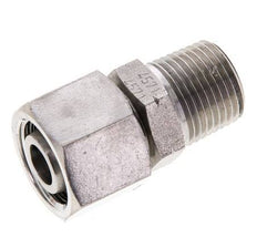 12L & 3/8'' NPT Stainless Steel Straight Swivel with Male Threads 315 bar FKM O-ring Sealing Cone Adjustable ISO 8434-1