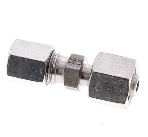 6L & 8L Stainless Steel Straight Cutting Fitting with Swivel 315 bar ISO 8434-1