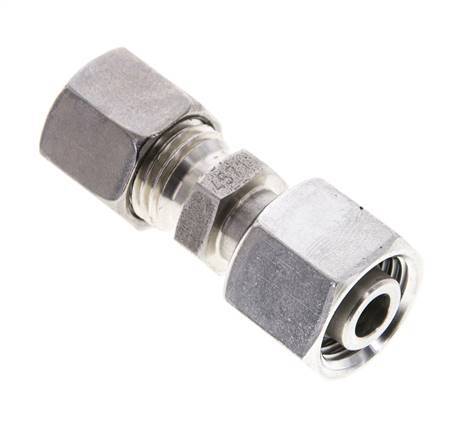 8L & 10L Stainless Steel Straight Cutting Fitting with Swivel 315 bar ISO 8434-1
