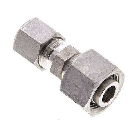 8L & 12L Stainless Steel Straight Cutting Fitting with Swivel 315 bar ISO 8434-1